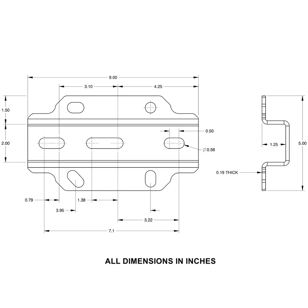 RX2100 BRACKET ADAPTER