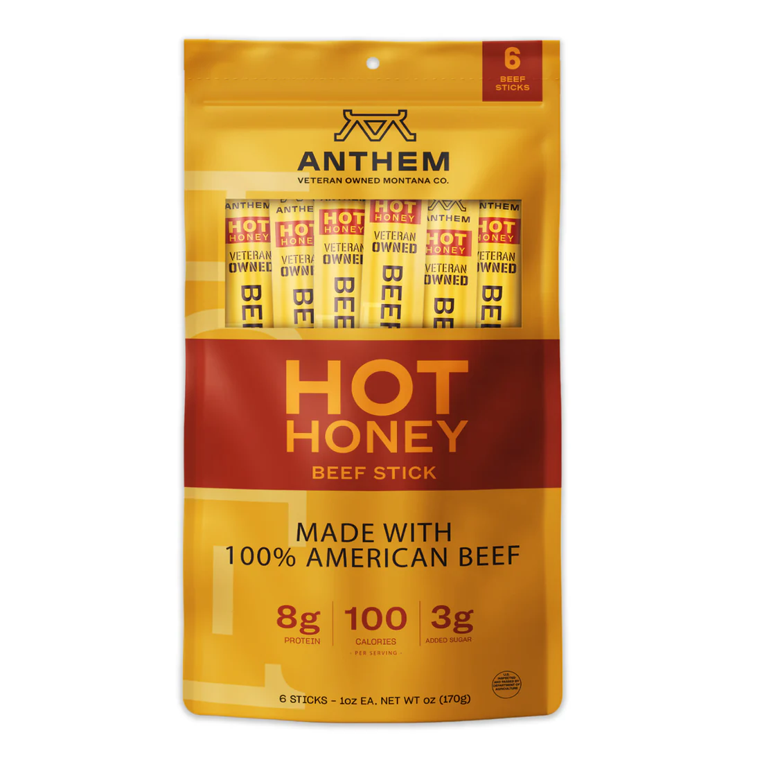 Hot Honey Beef Stick